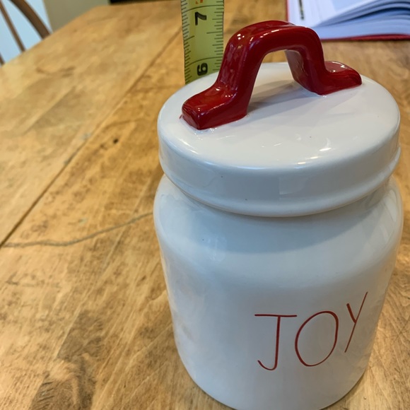 Rae Dunn 2017 JOY canister - Picture 2 of 6